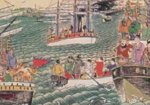 西洋记第三十五回：大将军连声三捷，咬海干连败而逃