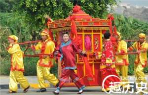 古代女子结婚为何要坐花轿-竟和这个皇帝有关