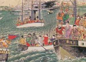 西洋记第四十五回：元帅重治爪哇国，元帅厚遇浡淋王