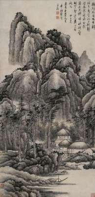 明末清初著名画家龚贤的积墨山水是如何形成的？龚贤画作的风格特点