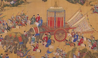 超级巨作《出警入跸图》画的是什么场景？