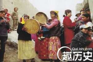塔吉克族乐器 古老的塔吉克族手鼓