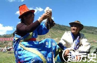 裕固族艺术 裕固族的毛毡是怎样做的