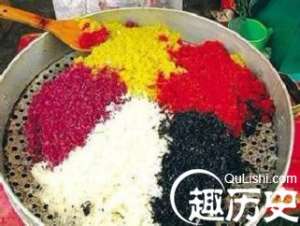 苗族饮食简介 苗族五色米饭各种颜色的意义