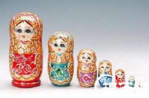 俄罗斯族的“套娃”是怎样的一种工艺