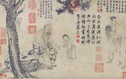 文人画有哪几个必备的特点？传统的表现题材有哪些？