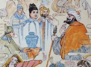 西洋记第九十三回：宝賨船离酆都国，太白星进夜明珠