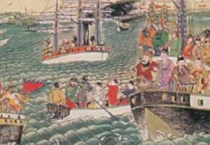 西洋记第三十二回：金莲宝象国服降，宾童龙国王纳款