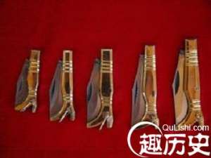 维吾尔族传统工艺品 维吾尔“英吉沙小刀”