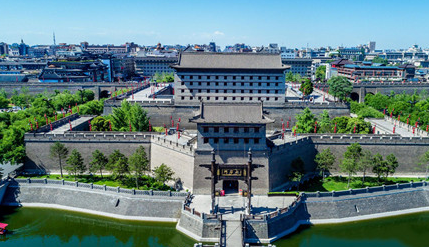 西安城墙的南门是什么门?该南门始建于哪个朝代?