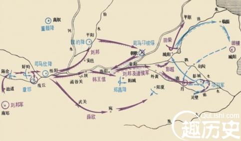 汉高祖刘邦还定三秦之战 目的是什么?