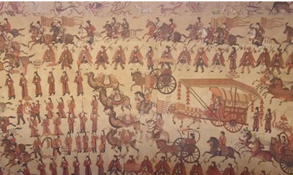 北魏王朝的历史进程中,社会生产力得到了怎样的恢复和发展?