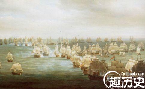 特拉法尔加海战图片