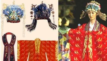 明代皇后的常服，在制度上是怎样规定得十分考究？